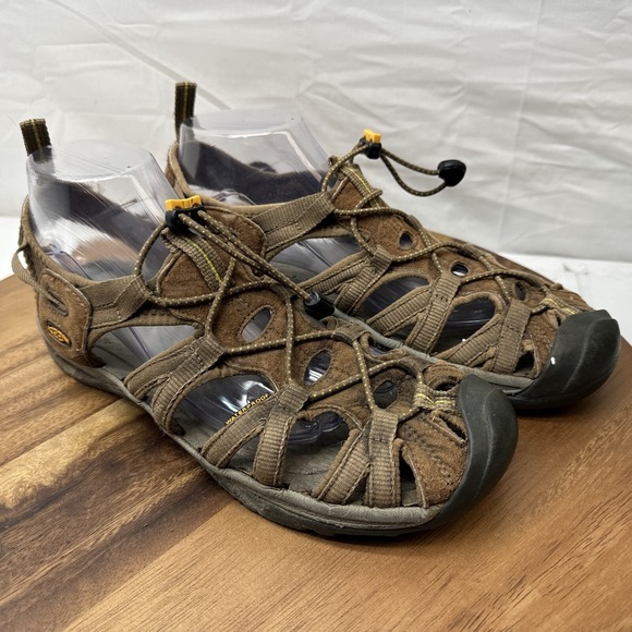 Keen Shoes - Keen Women's Sandals 10.5 Whisper‎ Waterproof Brown Closed Toe